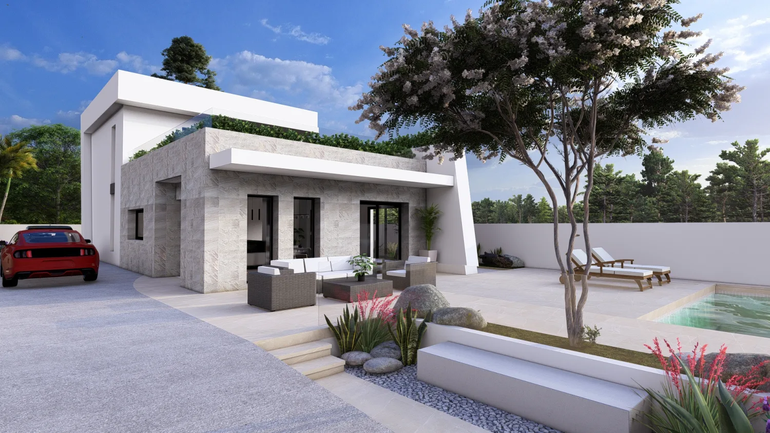 Vivienda unifamiliar aislada — Benferri